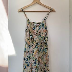 Parker XS ruffle floral spring dress